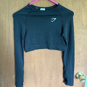 Gymshark Long Sleeve Crop Top